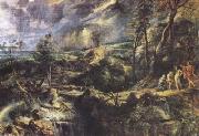 Stormy Landscape with Philemon und Baucis(mk08)